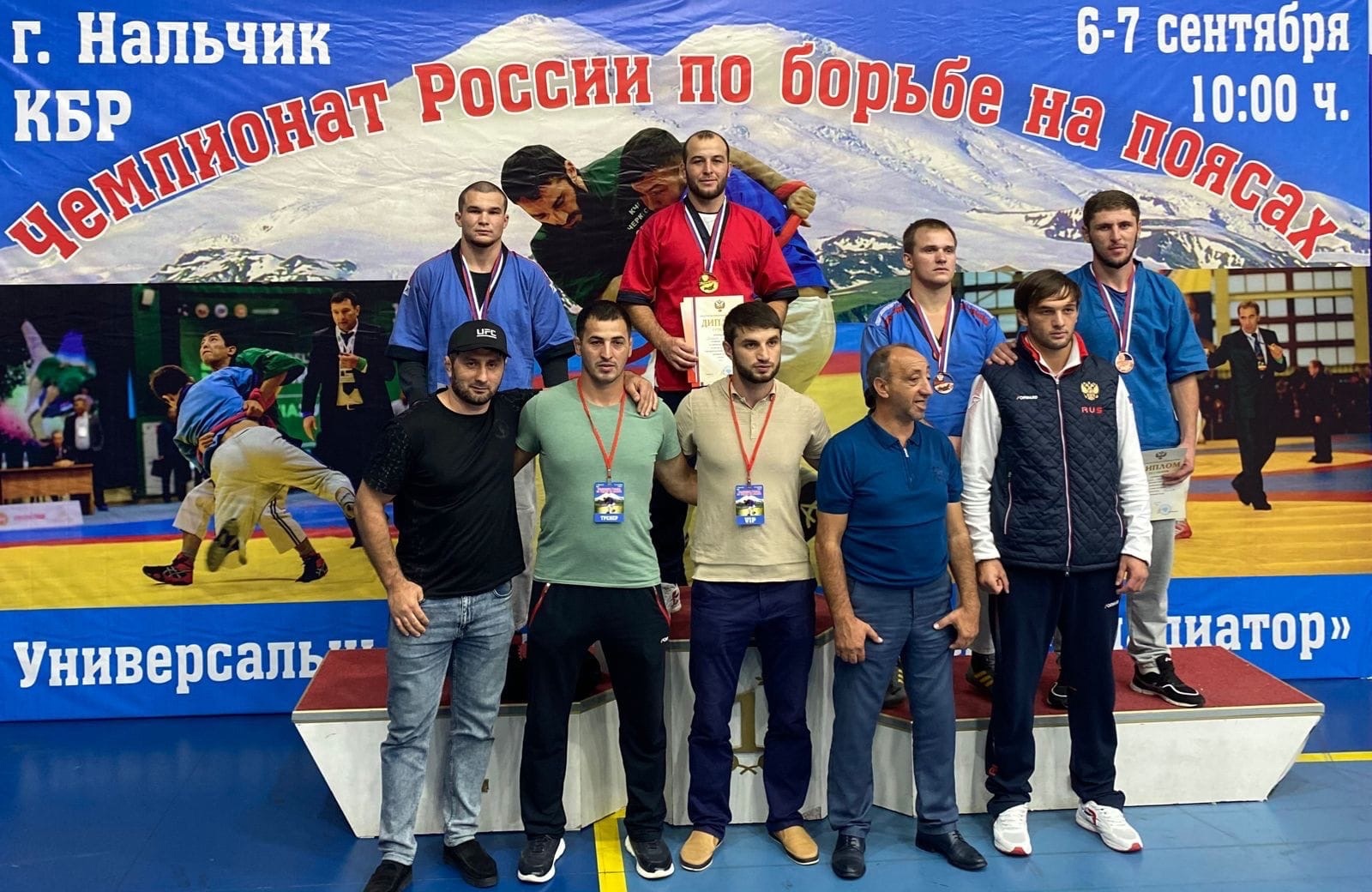 9 медалей завоевали спортсмены из Башкирии в борьбе на поясах в Нальчике