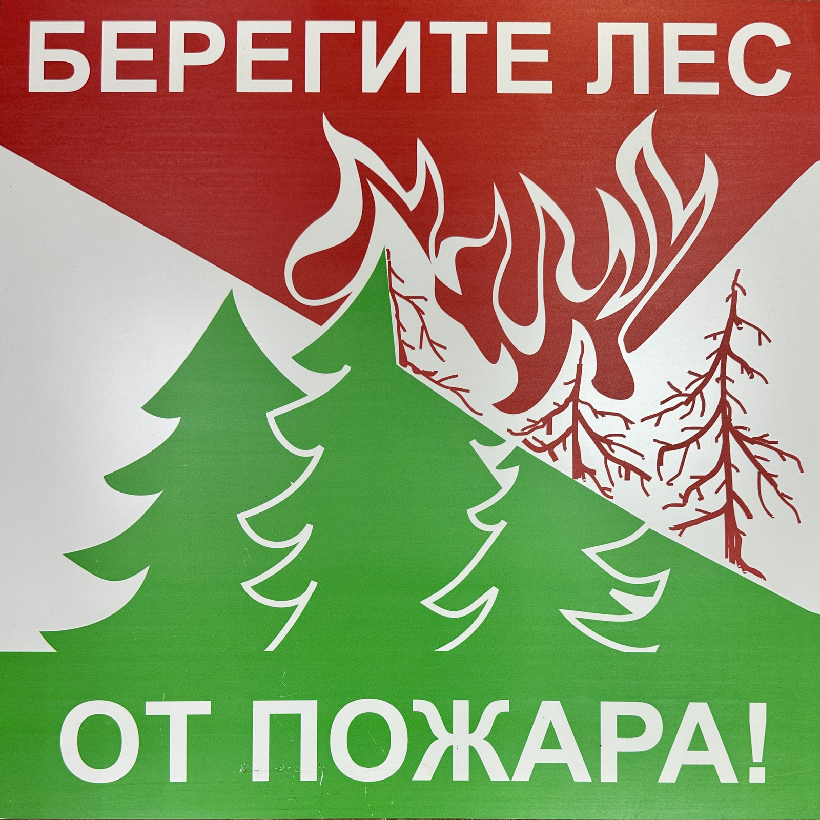 Сохраним лес от огня!