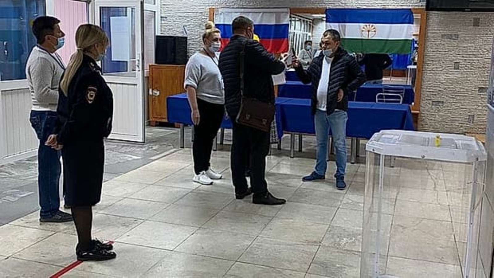 Как полиция следит за порядком на избирательных участках в Башкирии