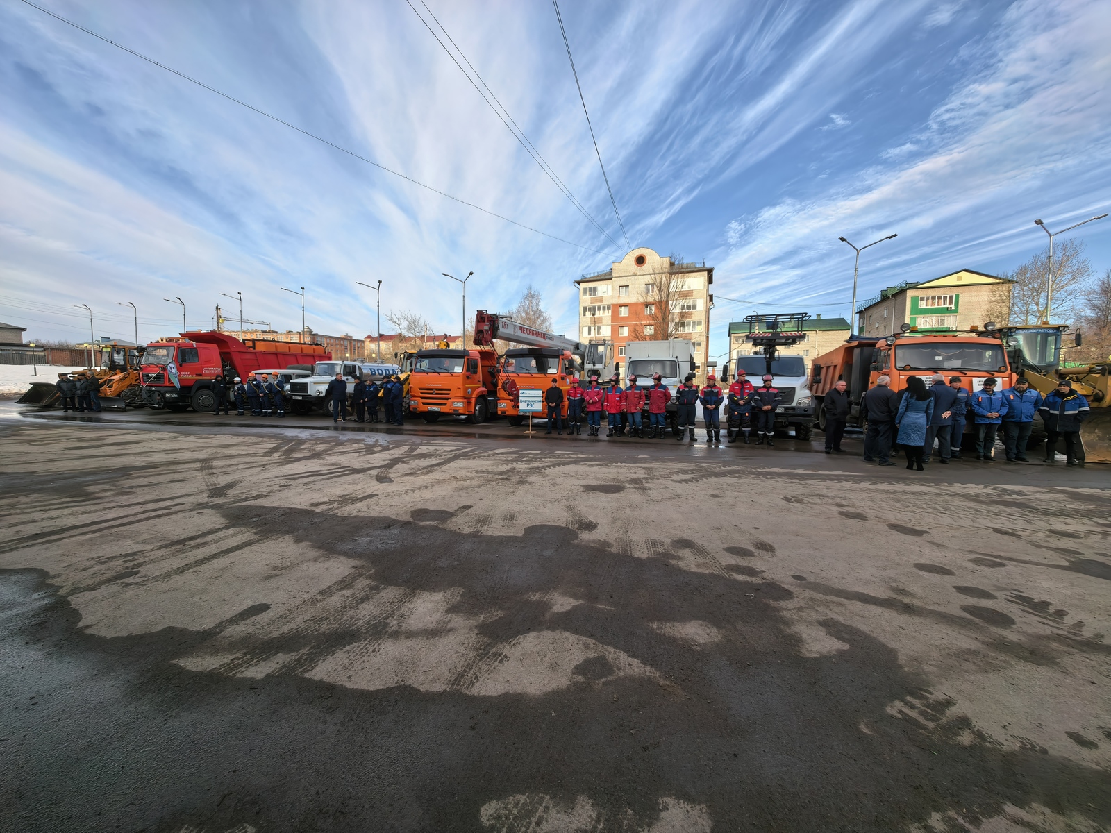 Весенний смотр техники