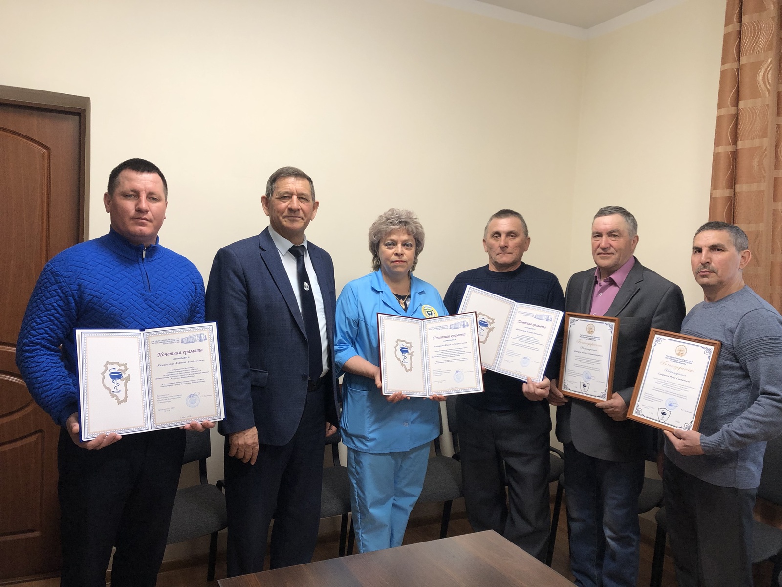 Высокий профессионализм сотрудников ветеринарной службы Дюртюлинского района отмечен наградами