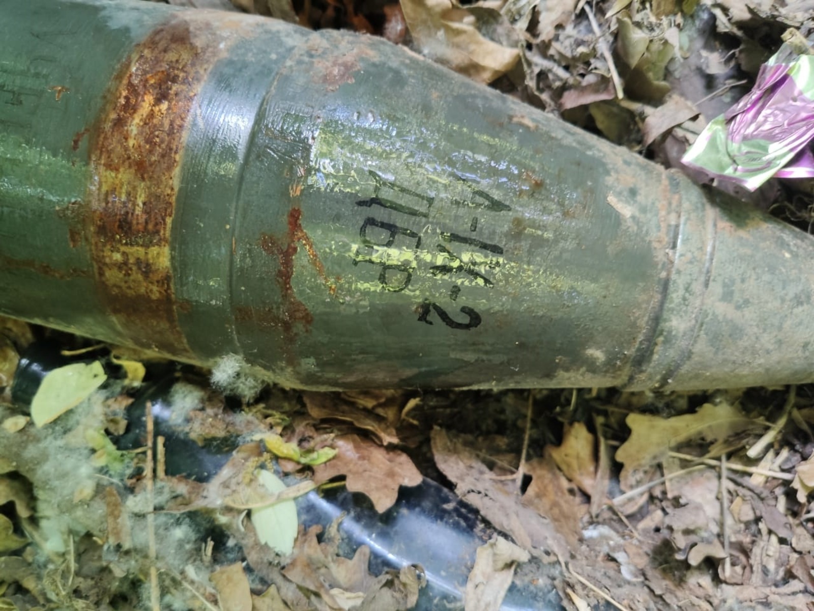 Росгвардейцы из Башкирии обследовали учебный артиллерийский снаряд